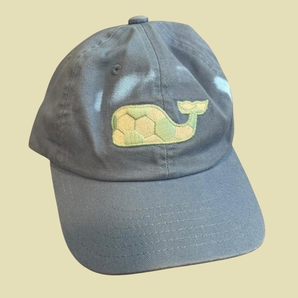 Vineyard Vines Other - NWT kids Vineyard Vines Soccer Whale Baseball Hat In Hydrangea